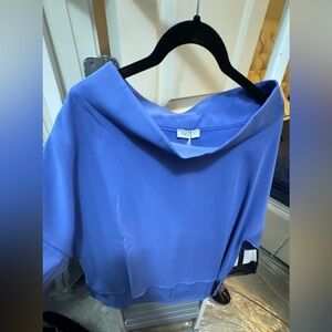 Suzy D London periwinkle blouse